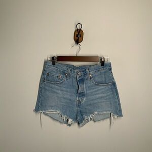 Levi's Button fly Jean Shorts